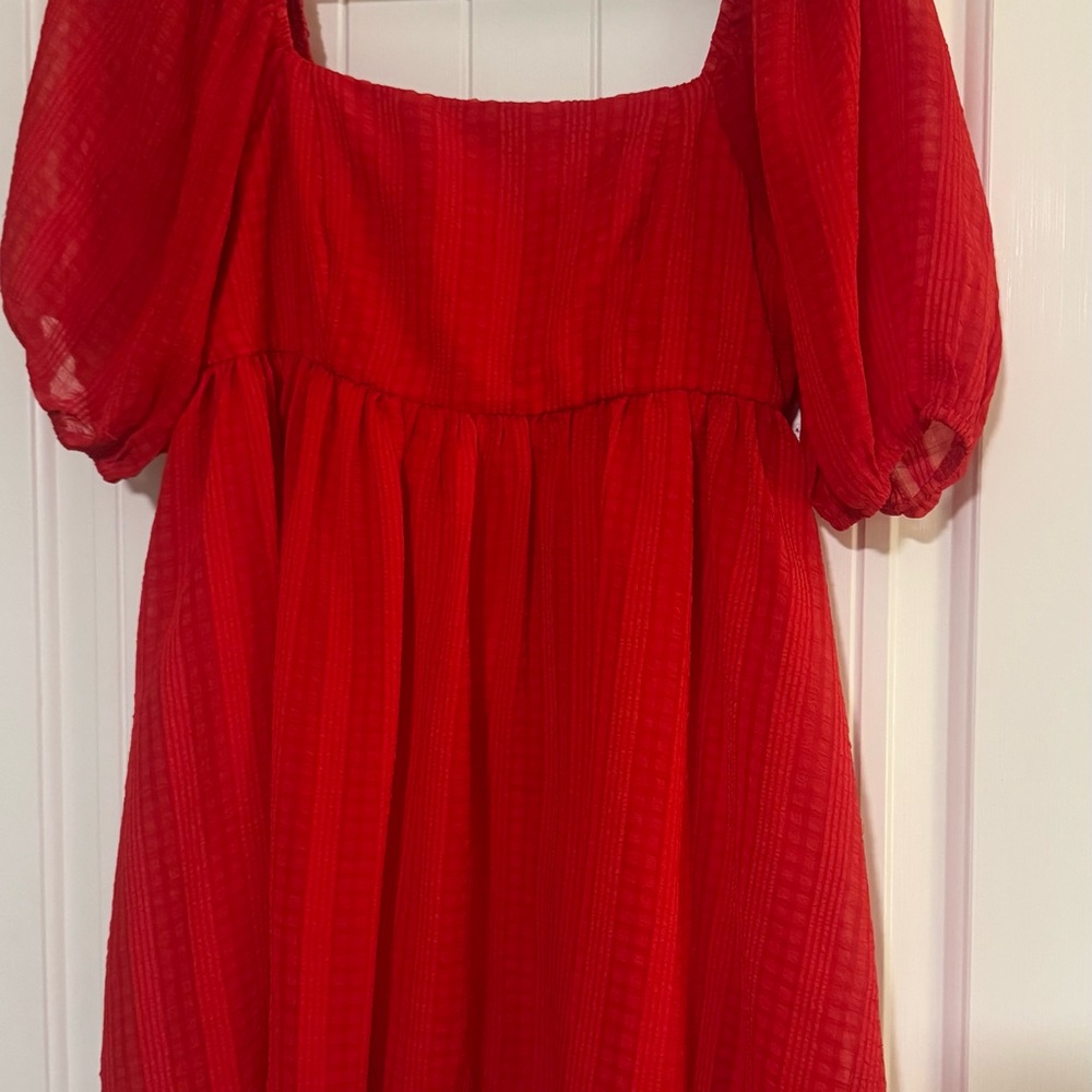 TCEC Vibrant Red Dress